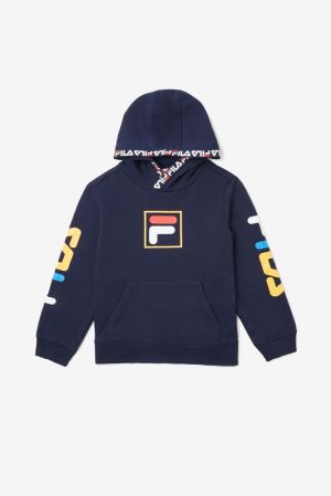 FILA Tyrone Hoodies Navy,Kids Clothing | CA.GZVCAU498